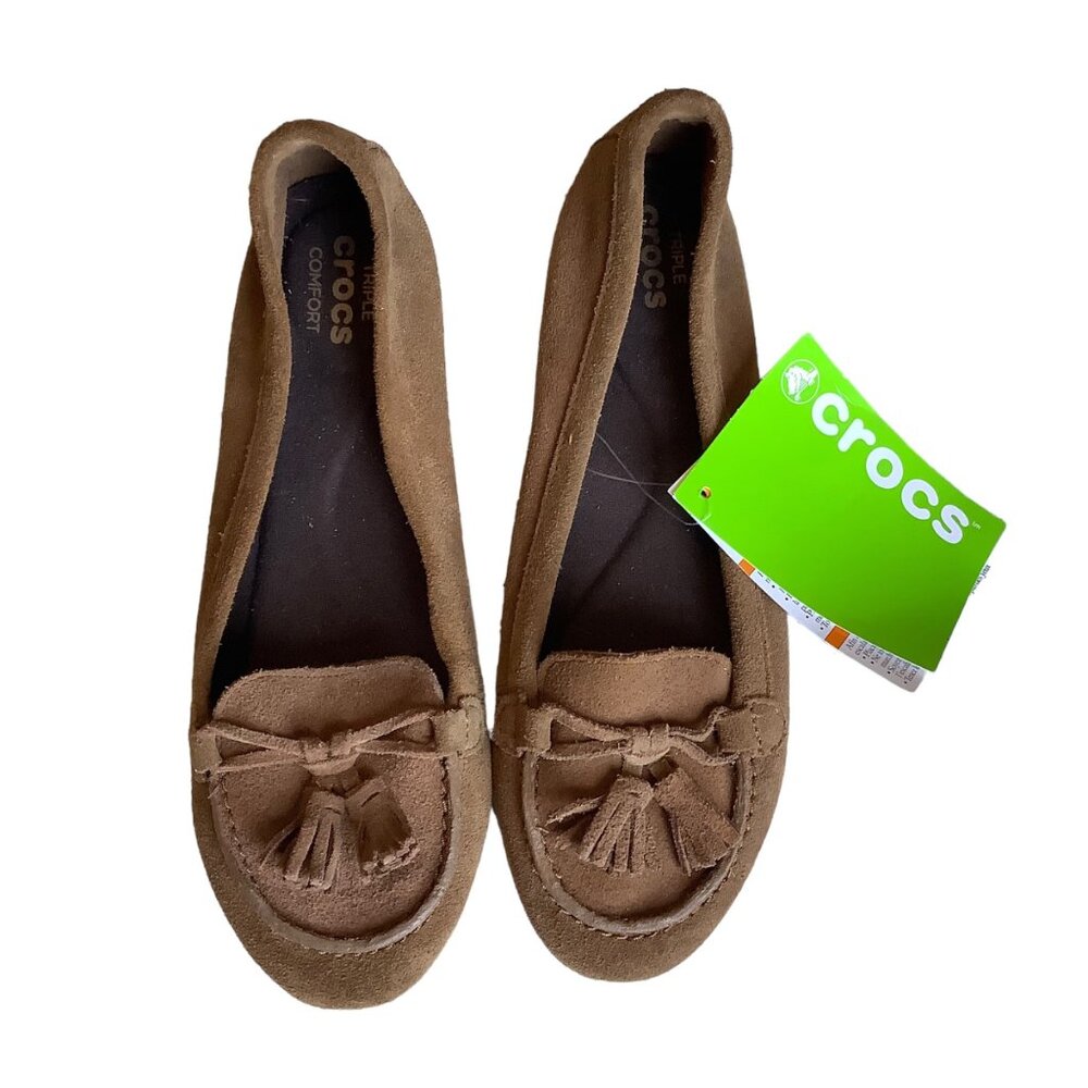 CROCS Brown Women's Moccasins